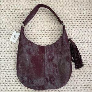 “Gardener” Hobo Bag in Aubergine - NWT